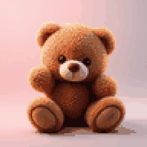 ตุ๊กตาหมีน่ากอดไซซ์กลาง (ภาพประกอบ AI)