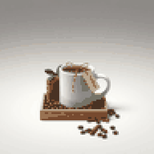 ชุดกาแฟดริปพร้อมแก้วคู่ (ภาพประกอบ AI)
